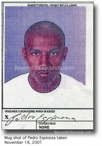 Pedro Espinoza mug shot