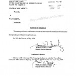 Paternoster "Notice of Excusal"