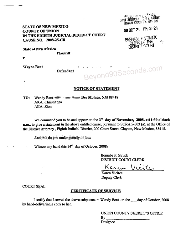 notice_of_statement_wendy_bent